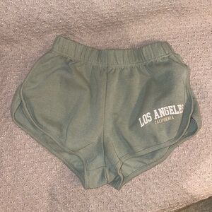 PacSun Green Booty Shorts
